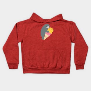 Double-Scoop Manatee Kids Hoodie